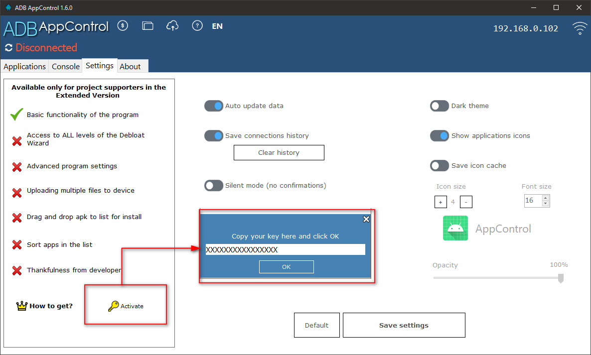 Как установить приложение на андроид с компьютера adb app control